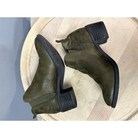 Lavorazione Artigiana Womens‎ 8 Green Ankle Slouch Booties B52 By Bull Boxer - Picture 5 of 12